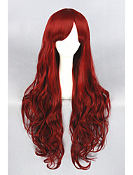 cheap red curly wigs