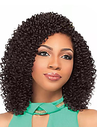 cheap -Jerry Curl Pre-loop Crochet Braids Human Hair Braids Braiding Hair 1pc / pack / There are 2 piece in one pack. Normally 5-7 pack are enough for a full head.