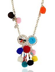 cheap -Pendant Necklace For Women&#039;s Party Formal Engagement Flannelette Alloy