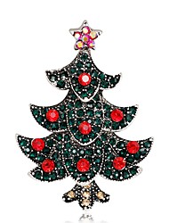 cheap -Women&#039;s Brooches Jewelry DIY Luxury Chrismas Classic Elegant Alloy Irregular Jewelry For Formal Christmas Club Beach Festival