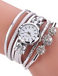 cheap -Bracelet Watches For Women Luxury Silver Crystal Clock Quartz Watch Fashion Ladies Vintage Creative Wristwatches for Women Analog Quartz Casual