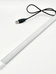 cheap -1PC 50CM USB 5V Waterproof 15W 36X 5050 15mm Warm WhiteCold White Rigid LED Light Bars White PC tube