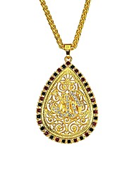 cheap -Pendant Necklace Statement Necklace For Men&#039;s Women&#039;s Gift Ceremony Alloy Drop