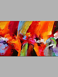 cheap -Oil Painting Handmade Hand Painted Wall Art Abstract Colorful Home Decoration Décor Rolled Canvas No Frame Unstretched
