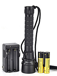 cheap -2000 lm LED Flashlights / Torch LED 1 Mode