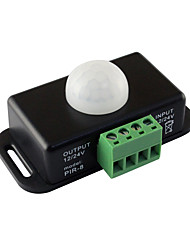 cheap -1PC DIY DC12V-24V 6A LED Strips Light Dimmer PIR Human Infrared Sensor Switch Motion Sign Function Cotroller Detector
