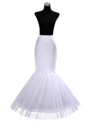 cheap -Wedding / Event / Party Slips POLY Gown Length Shaping Slips / Long with Pleats