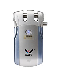 cheap -WAFU® Wireless Smart Remote Door Lock Security Invisible Keyless Entry Door Lock Remote Control Lock (WF-018) with 4 Remote Keys