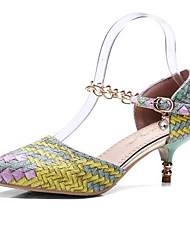 yellow wedding shoes low heel