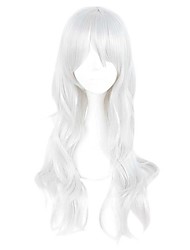 cheap -White Wig King of Glory Cosplay Cosplay Wigs Unisex 75 inch Heat Resistant Fiber Anime Wig