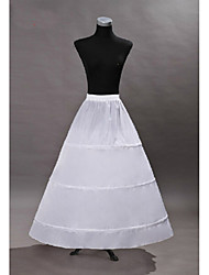 cheap -Princess Outlander 1950s Gothic Medieval Cocktail Dress Vintage Dress Dress Petticoat Hoop Skirt Tutu Under Skirt Women&#039;s Costume White Vintage Cosplay Ankle Length / Crinoline