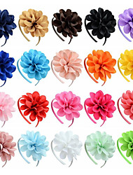cheap -Other Material Headbands with Pure Color 1 PC Daily Wear / Horse Race / Ladies Day Headpiece