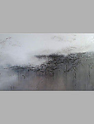 cheap -Oil Painting 100% Handmade Hand Painted Wall Art On Canvas Snow Montain Abstract Landscape Modern Abstract Home Decoration Decor Rolled Canvas No Frame Unstretched