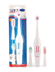 economico -spazzolino da denti elettrico con 3 spazzolini da denti a batteria a igiene orale salute