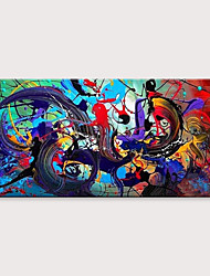 cheap -Oil Painting Handmade Hand Painted Wall Art Abstract Colorful  Home Decoration Décor Rolled Canvas No Frame Unstretched