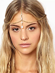 cheap -American Indian Headdress Adults&#039; Bohemian Style / Vacation Dress Women&#039;s Golden Artificial Gemstones / Alloy Party Cosplay Accessories Halloween / Carnival / Masquerade Costumes / Headwear / Female
