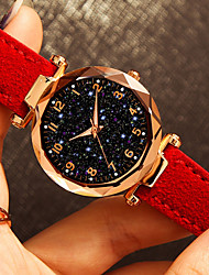cheap -Analog Quartz Alloy Leather Luxury Women Watches  Starry Sky Female Clock Quartz Wristwatch Fashion Ladies Wrist Watch