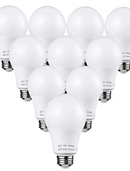 cheap -10PCS 5W LED Light Bulbs 45 Watt Equivalent 3000K/6000K Daylight White No Flicker E26/E27 Medium Screw Base Bulbs 450Lumens Non Dimmable AC110V/AC220V