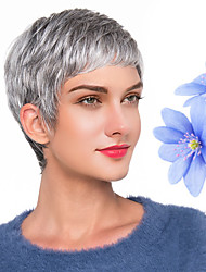 short grey and black wigs