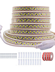 cheap -LED Strip Light 5~20M 16.4~66ft Waterproof Warm White Flexible Rope 5730 180LEDs/Meter Indoor Outdoor Ambient Backlight Atmosphere Decoration