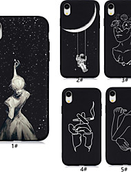 cheap -Abstract Art Line Case For Apple iPhone 13 12 11 Pro Max Sky Pattern Soft TPU Back Cover for iPhone X/XS XR XS Max 7 Plus/8 Plus SE2020