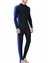 cheap -SBART Men&#039;s Rash Guard Dive Skin Suit UV Sun Protection UPF50+ Breathable Full Body Swimsuit Front Zip Swimming Diving Surfing Snorkeling Patchwork Spring Summer / Stretchy / Athleisure / Quick Dry