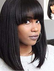 Human Hair Wigs Bangs - Lightinthebox.com