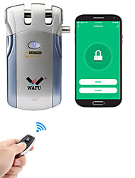 cheap -WAFU WIFI Smart Remote Control Door Lock App Invisible Security Door Lock with  for Wooden Door Glass Door (WF-018W)