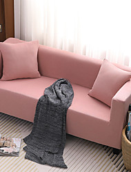 cheap -Sofa Cover Striped / Solid Colored / Classic Yarn Dyed / Flocking Polyester / Cotton chambray / Elastic Woven Satin Slipcovers