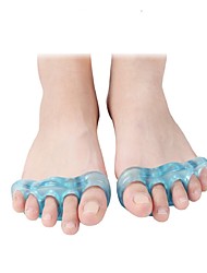 cheap -1 Pair Soft Silicone Foot Care Gel Bunion Protector Toe Separators Straightener Spreader Correctors Hallux Valgus Correction