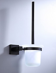 cheap -Toilet Brush Holder Creative / Multifunction Modern Aluminum 1pc Wall Mounted