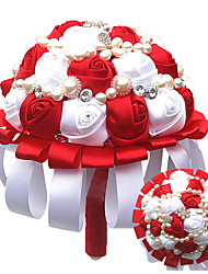 cheap -Wedding Flowers Bouquets Wedding / Wedding Party Grosgrain / Glasses / Aluminum-magnesium alloy 11-20 cm Christmas