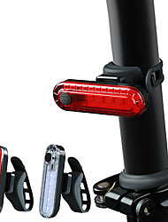 economico -luce led bici luce posteriore fanale posteriore luce di sicurezza led bicicletta ciclismo impermeabile modalità multiple super luminoso portatile agli ioni di litio * ricaricabile usb bianco rosso ciclismo / bici
