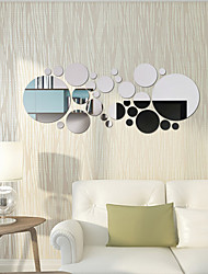 cheap -Removable Acrylic Shapes Home Decoration Wall Decal Wall Stickers 52*21cm For Living Room Bedroom