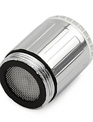 cheap -Glow LED Faucet Temperature Sensor Light RGB 3 Color Shower Kitchen Water Tap