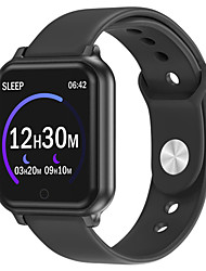 cheap -WAZA T70 Smart Watch 1.3 inch Smartwatch Fitness Running Watch ECG+PPG Pedometer Call Reminder Compatible with Android iOS Men Men Women Waterproof Touch Screen Heart Rate Monitor IP 67 / Sports