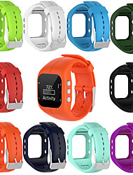 cheap -Soft Silicone Rubber Watch Band Wrist Strap For Polar A300 Fitness Watch