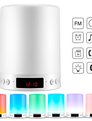 cheap -Music Alarm Clock Baby &amp; Kids&#039; Night Lights Night Light Bluetooth Color-Changing Decoration Touch Dimmer USB 1pc