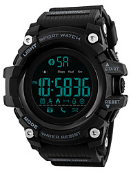 cheap -Digital Watch for Men Digital Digital Casual Bluetooth Calendar / date / day Large Dial Plastic Silicone / One Year