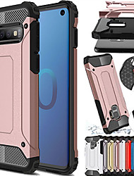 cheap -Shockproof Rugged Hybrid Armor Phone Case for Samsung Galaxy S10 S10 Plus S10E S9 S9 Plus S8 S8 Plus S7 S7 Edge