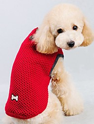 cheap -Dog Sweater Puppy Clothes Solid Colored Casual / Daily Winter Dog Clothes Puppy Clothes Dog Outfits Red Blue Costume for Girl and Boy Dog Acrylic Fibers XXS XS S M L