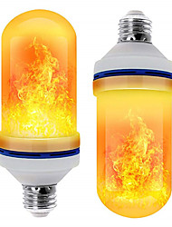 cheap -3pcs 2pcs LED Flame Effect Decorative Bulb LED Dynamic Flame Light E27 Creative Corn Bulb Flame Simulation Effect Night Light