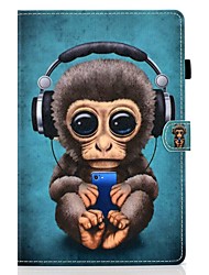 cheap -Case Cover for Apple iPad 9th/8th/7th iPad Air iPad Pro iPad Mini 2022 2021 2019 360 Degree Rotating Multi-Angle Viewing Folio Stand Cases with Auto Sleep/Wake (Monkey) Cover
