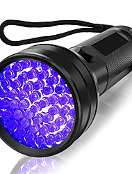 cheap -UV Flashlight Black Light 51 LED Emitters 395 nM Flashlights Torch Waterproof  Ultraviolet Blacklight Detector for Dog Urine Pet Stains Bed Bug Pet Urine Detector Authenticate Currency Camping Hiking