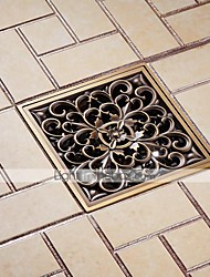 cheap -Faucet accessory - Superior Quality - Antique Copper Floor Drain - Finish - Antique Brass