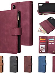 cheap -Phone Case For Samsung Galaxy S22 Ultra Plus S21 S20 Ultra Plus FE S10 E Plus Note 20 Ultra A72 A52 A42 A32 Wallet Card Holder Shockproof with Multi-Function Pocket PU Leather