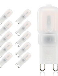 cheap -10pcs G9 Bi-pin LED Lamp Lights Bulbs 3W AC 220V SMD2835 Spotlight Chandelier Lighting Landscape Halogen Bulb Replacement