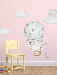 cheap -Cover Dancing Girls Decorative Wall Stickers - Plane Wall Stickers  Princess Nursery / Kids Room 31*33cm