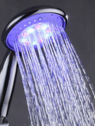 cheap -Contemporary Hand Shower / Rain Shower Chrome Feature - Creative / LED / Shower, Shower Head