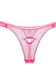 cheap -Women&#039;s Lace Brief Low Waist Nylon 1 PC Blue One-Size / Panties